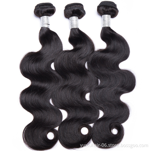 Brazilian Body Wave Hair Weave Bundles 100% Human Hair Bundles  Remy Hair Extensions